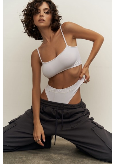 Mai Collection Mai Studios Co. Finn Beyaz İç Çamaşırı Takım Beyaz