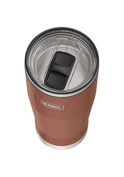 Thermos Icon Is115 0,53l Slıde Lock Mug Saddle W/straw Klasik Termos Is115-022977 Kahverengi Kahverengi