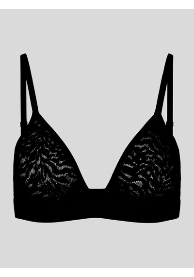 Deep Secret Full Dantel Bralet Siyah