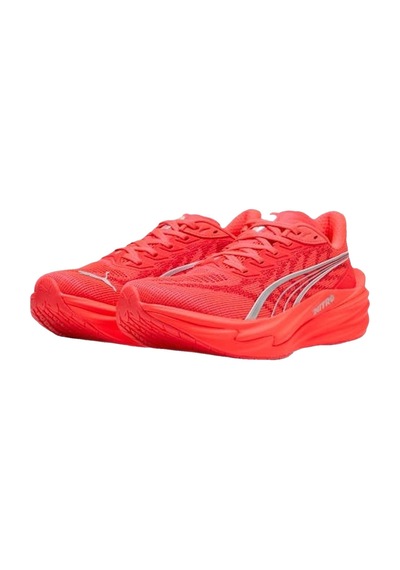 Puma Puma Deviate Nitro 4 Wns Kadın Kırmızı Yol Koşusu Ayakkabısı Üğls 645244