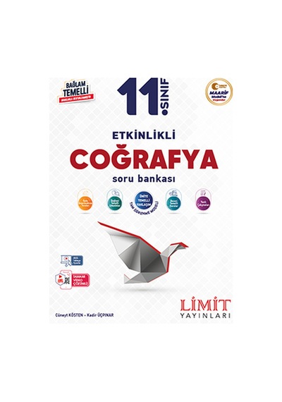 Limit 2027 11. Sınıf Coğrafya Soru Bankası Maarif Model