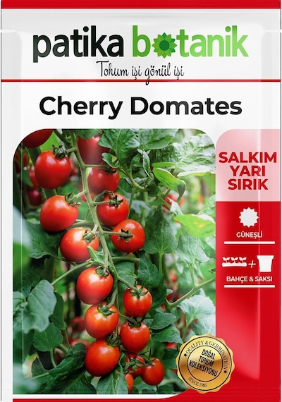 80 Adet Yerli Ata Cherry Domates Tohumu 0.15 KG
