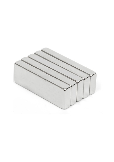 5 Adet 30Mm X 10Mm X 5Mm Köşeli Süper Güçlü Neodyum Mıknatıs N11.24453