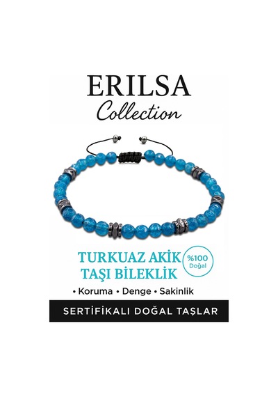 Sertifikalı Fasetli Aaa+ Terahertz Ve Turkuaz Akik İnce Model Bil Çok Renkli
