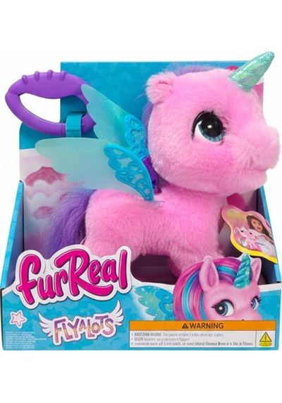 Hasbro Furreal Fly A Lots İnteraktif Peluş Alicorn 20 Cm 28064 Çok Renkli