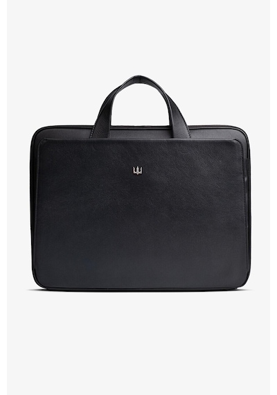Bond Hakiki Deri Laptop Çantası-118979 Siyah