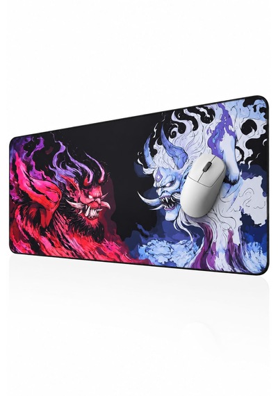 Razador Oni Clash 90x40 Cm Xxl Gaming Profesyonel 1. Sınıf Oyuncu Mouse Pad Kaymaz Taban 4 Mm Mousepad