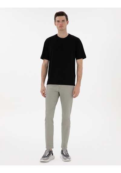 Pierre Cardin Erkek Siyah Tişört Basic 50306991-vr046 Siyah