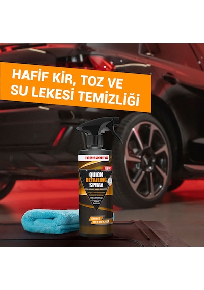 Menzerna Quick Detailing Spray Hızlı Cila 500 Ml Araç İç Dış Temizlik Oto Boya Parlatıcı Koruyucu