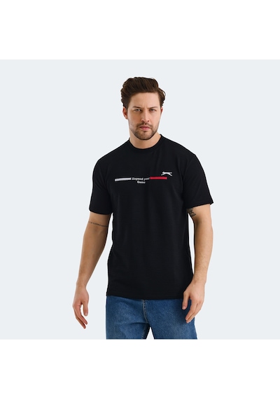 Slazenger BANDIT Erkek Siyah Tişört Slazenger BANDIT Erkek Siyah Tişört