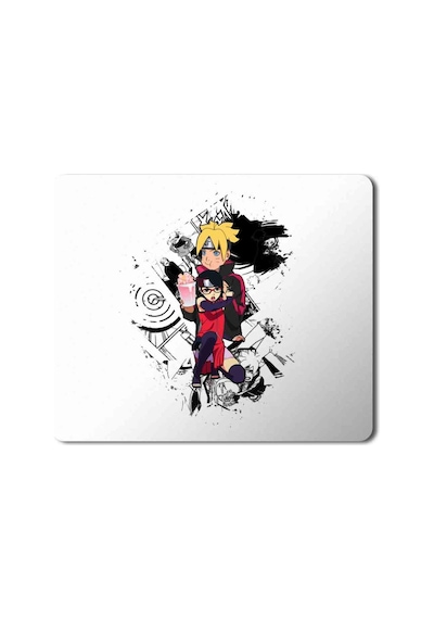 Boruto E Sarada Baskılı Mousepad Mouse Pad