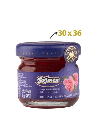 Seğmen Gül Reçeli Kavanoz 36 x 30 G