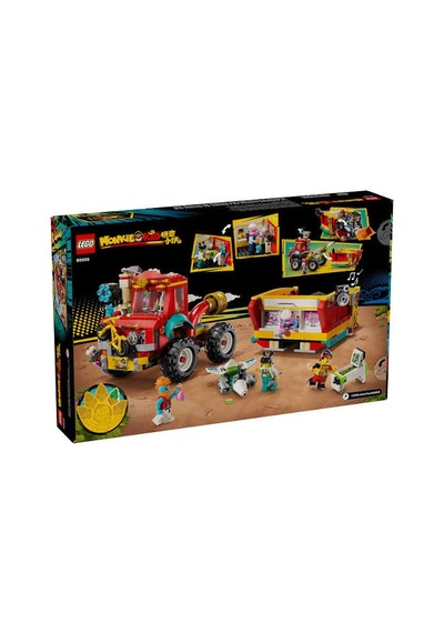 Lego Monkıe Kıd Monkıe Kıd's Team Power Truck 80055