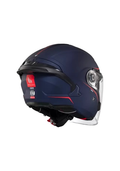 Mt Cosmo Sv Solid A7 Mavi Mat Açık Kask Mat Mavi