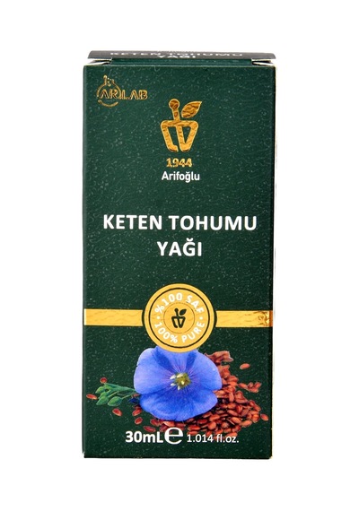 Keten Tohumu Yağı 30ml%100 Saf Arlab Flaxseed Oil Linum Usitatissimum Seed Oil Diğer