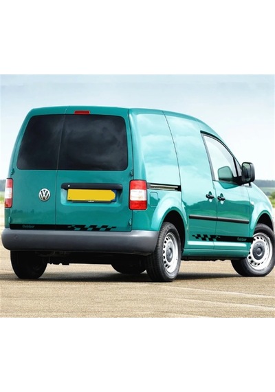 Volkswagen Caddy Yan Kapı Ve Arka Kapı Sticker Etiket Modeli