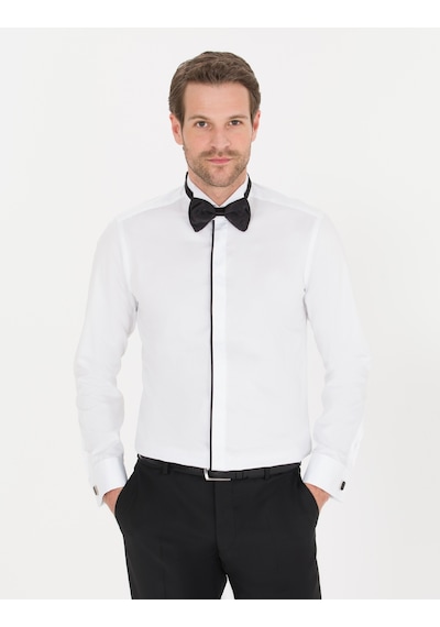 Pierre Cardin Erkek Beyaz Smokin Gömlek 50256438-vr013 Beyaz