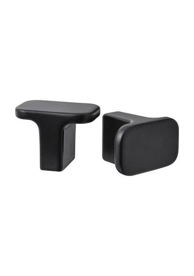 Ikea Hackås Topuz, Antrasit, 15 Mm, 2 Adet