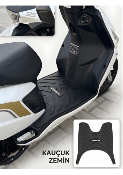 Beylini Honda Dash Hero Uyumlu Kauçuk Paspas Kaymaz Taban Su Geçirmez Kolay Temizlik Yeni Nesil Tüm Modeller