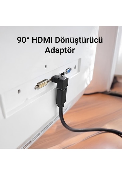Veggieg 90 Derece Hdmı To Hdmı Dönüştürücü