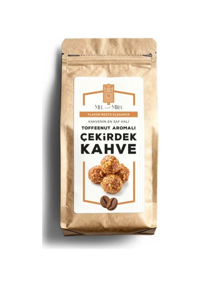 Toffee Nut Bean Coffee 200g, Toffee Nut Aromalı Çekirdek Kahve Çekirdek Kahve