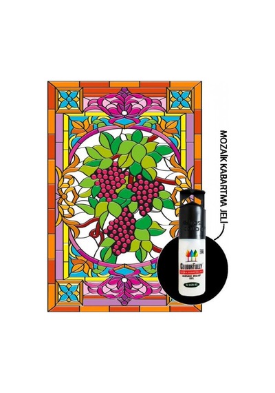 5112 Kumtoys Jel Mozaik Kabartma 30x40 Cm - 6 Yaş