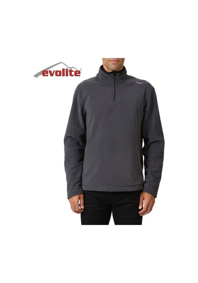 Evolite Fuga Bay Mikro Polar Sweater - Gri (489098423) Haki