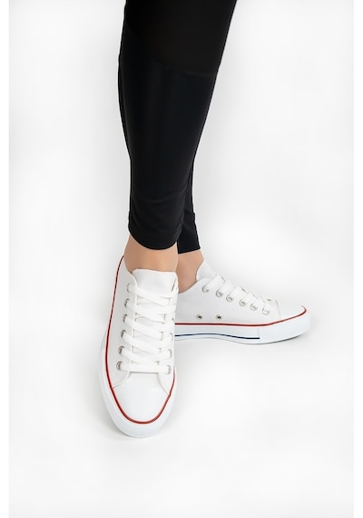 Unisex Keten Spor Ayakkabı (545291710) Beyaz
