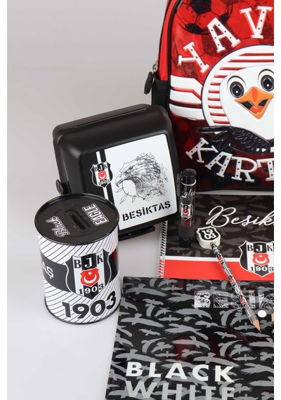 Lisanslı Beşiktaş "yavru Kartal" Tek Bölmeli Küçük Boy 32 Cm Anaokul Çantası,beslenme Kabı,500 Ml Matara İle Full Kırtasiye Seti Altın Lisanslı Beşiktaş "yavru Kartal" Tek Bölmeli Küçük Boy 32 Cm Anaokul Çantası,beslenme Kabı,500 Ml Matara İle Full Kırtasiye Seti Altın