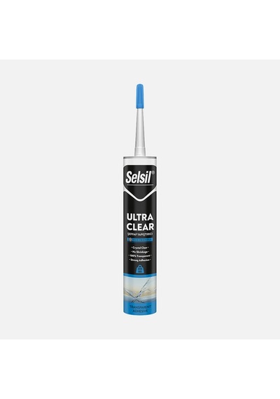 Selsil Ultra Clear Kristal Şeffaf Montaj Yapıştırıcı 290 Ml