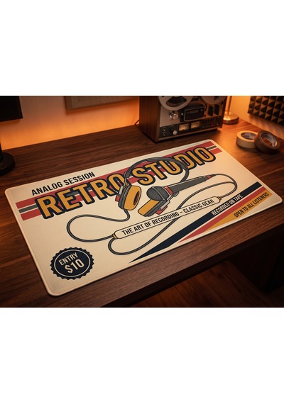 Oryn Rewind / Edition 80x30cm Gaming Mousepad - 3mm Kalınlık 02