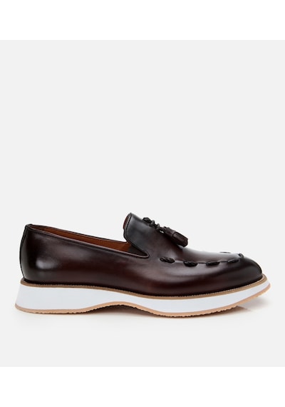 Hotiç Erkek Deri Kahverengi Püskül Detaylı Loafer 02ayh305220a480 Kahve-brown Kahverengi