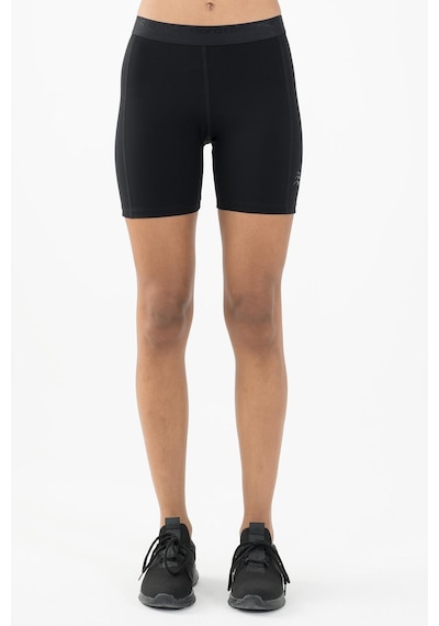 Maraton Active Slimfit Kadın Şort Fitness Siyah Şort 22283-siyah
