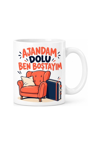 Erdo Ticaret Planlı Plansız Tasarımlı Porselen Kupa - Model 838 Erdotıca