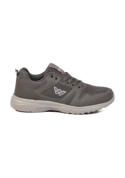 Walkway Füme Fileli Hafif Bağcıklı Esnek Unisex Spor Ayakkabı 020 G