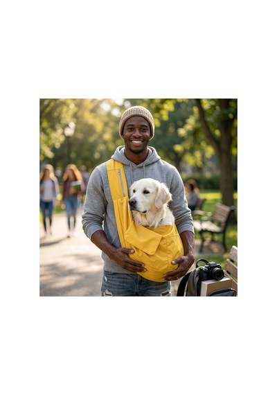 Kedi Ve Köpek İçin Crossbody Pet Sling Taşıma / Seyahat Ana Kucağı Çantası