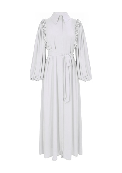 Senna Taylor Dress Ekru Ekru