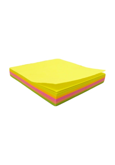 Noki Memo Stick Notes 75x75 Mm Küp Neon Yapışkanlı Not Kağıdı 100 Yaprak 12042