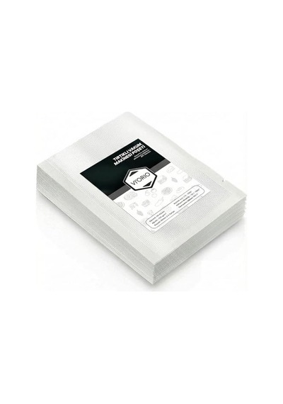 Adet Tırtıklı Vakum Makinesi Poşeti Torbası Seçenekli 20x25cm