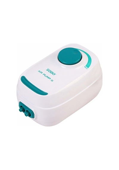Sobo Aq-5 Hava Motoru Çift Çıkış 3 Wt 2 3,4 L/min