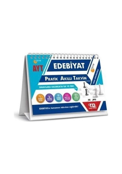 YKS AYT Pratik Akıllı Takvim Edebiyat / Kolektif