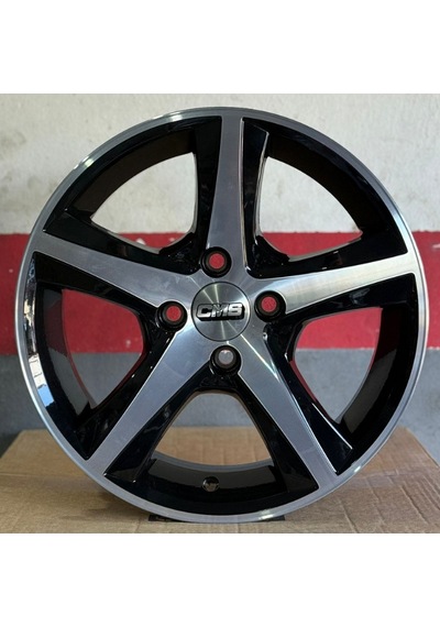 4 100 15 6.5 Et35 Cms642 Black Diamond Tek Jant