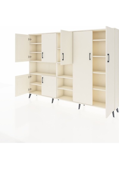 Arges Dolap 13 Raflı 7 Kapaklı 220x30x163 Aytaşı-aytaşı Aytaşı-aytaşı
