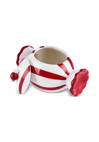 Karaca New Year Yılbaşı Candy Twist Saklama Kabı 1900 Ml Kırmızı