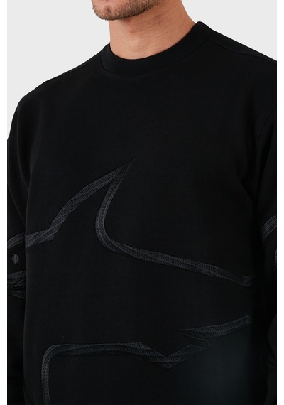 Paul & Shark Erkek Sweat 13311837 011 Siyah