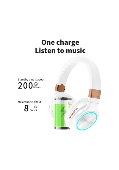 Hz-bt760 Bluetooth Kulaklık Hafıza Kartı Ve Aux Girişli Fm Radyolu Şarjlı Kulaküstü Kablosuz Kulaklık Super Bass