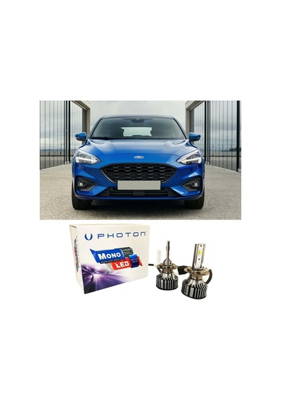 Ford Focus 4 Led Xenon Sis Farı Ampulü H8 Mono Yeni Seri Beyaz 2019+
