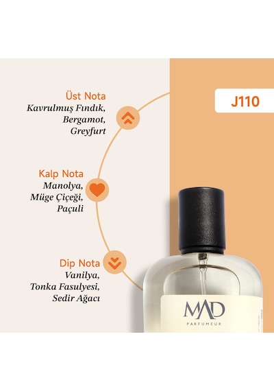 Mad J110 Selective Erkek Parfüm EDP 50 ML