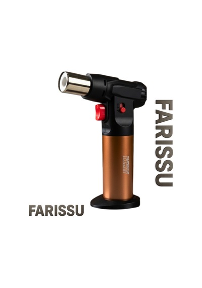 Icq Lighter Power Xhg-8b77 Jet Pürmüz Torch Çakmak Yüksek Hassasiyetli Bütan Alevi Kahverengi