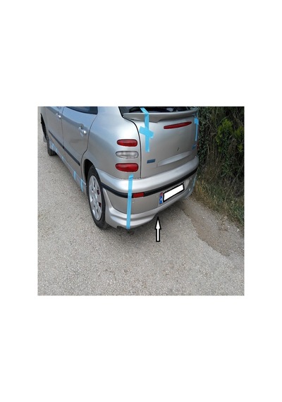Fiat Brava Body Kit Ön Ek,,arka Ek,,yan Marşpiyeller Boyasız Astarlıdır - 722760082